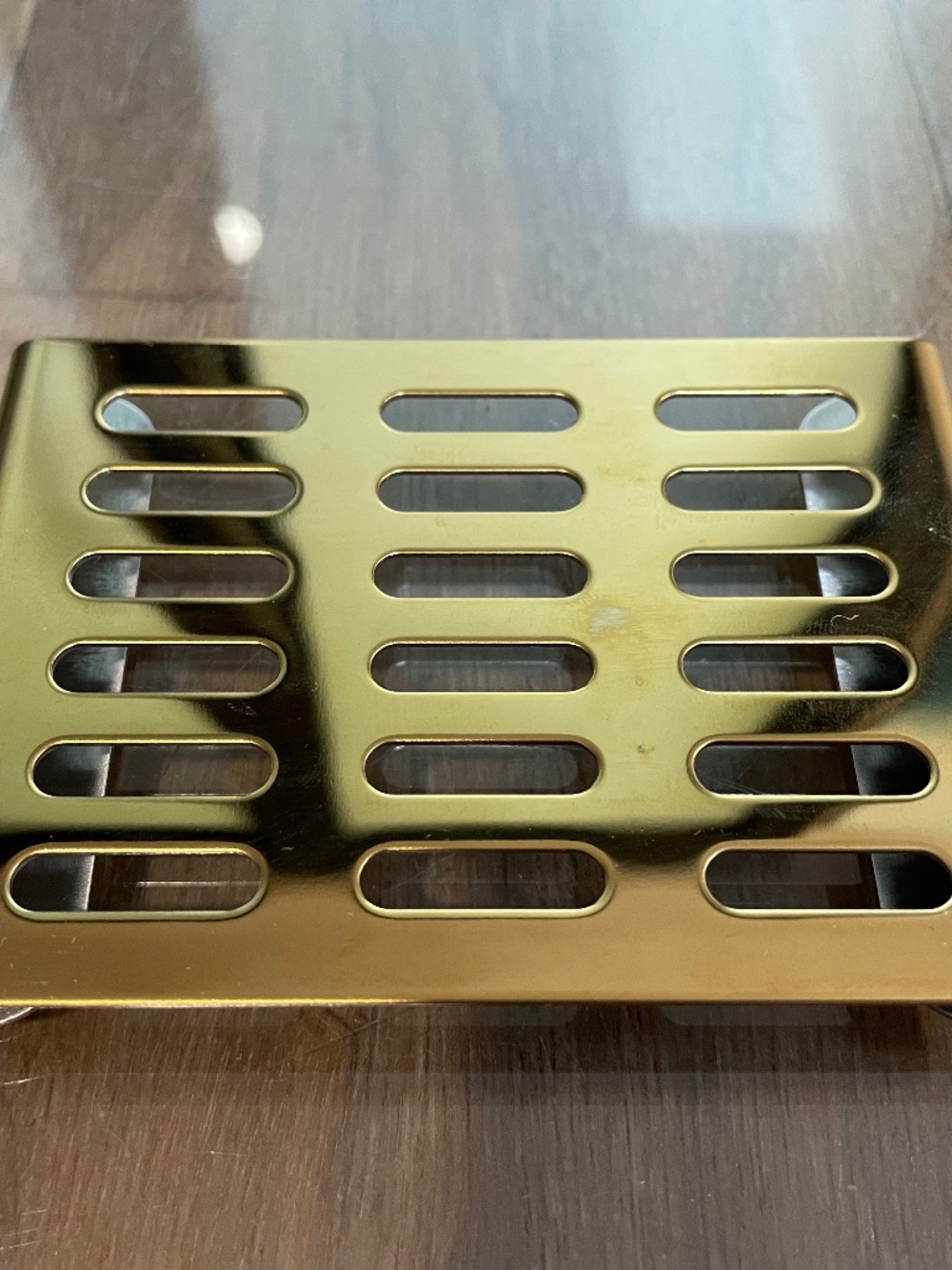 New Goldstone Metal Soap Dish